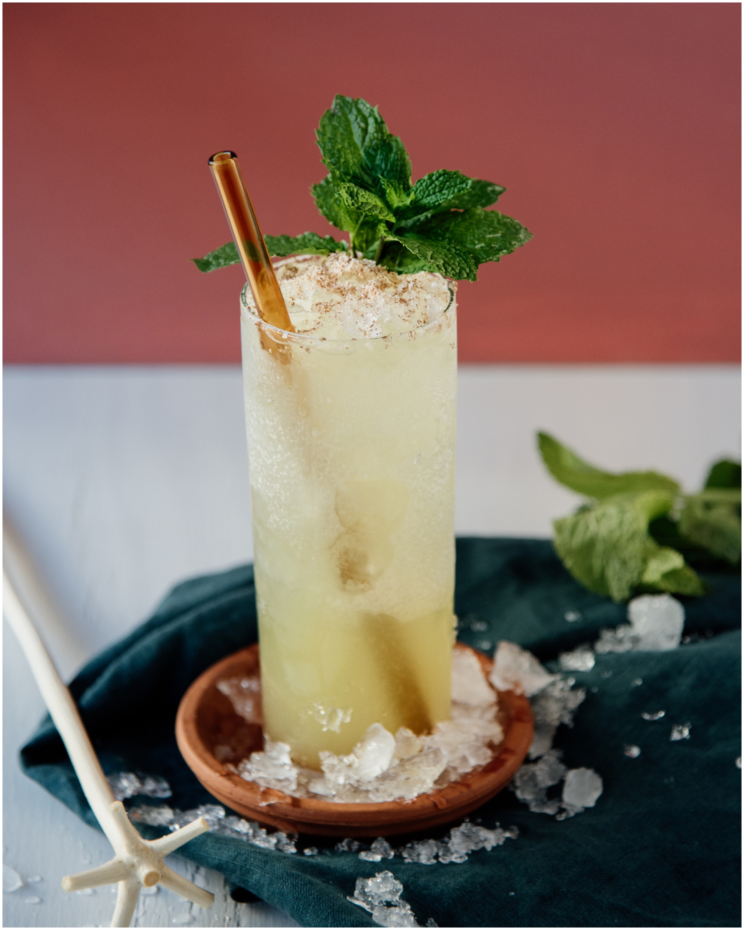 Classic Chartreuse Swizzle Modern Cocktails Subtle Tiki Green Chartreuse 3166