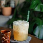 Demerara Dry Float Cocktail